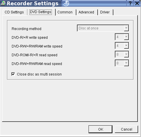 Close Disc as Multi-Session